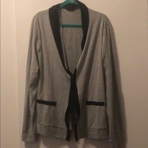 Gray and black cardigan. Size XXL from Asia.